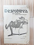 Revista Desrobirea, anul I, nr.3/1915, cu o caricatura a Regelui Ferdinand, realizata de A. Murnu