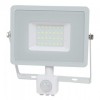 REFLECTOR LED SMD 30W 6400K IP44 CU SENZOR MISCARE - ALB, V-TAC