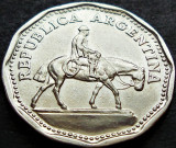 Cumpara ieftin Moneda 10 PESOS - ARGENTINA, anul 1963 *cod 58, America Centrala si de Sud
