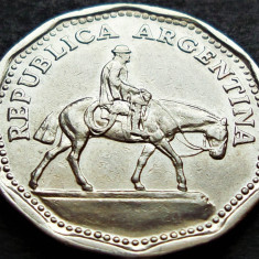 Moneda 10 PESOS - ARGENTINA, anul 1963 *cod 58