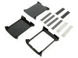 Carcasă ITALTRONIC pentru şină DIN 101x51,6x125mm gri &icirc;nchis 10.450KM05