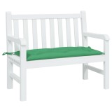 VidaXL Pernă bancă de grădină, verde, 100x50x7 cm, material oxford