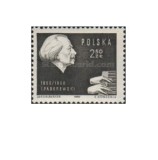Polonia 1960 - Ignacy Paderewski, neuzata