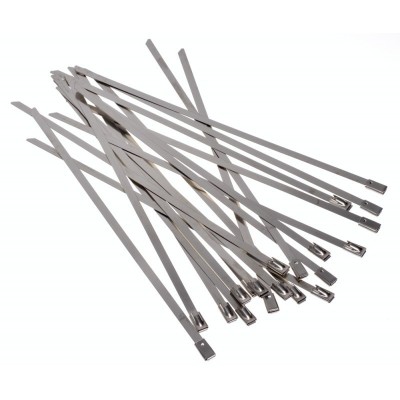 Colier de Inox 4,6 x 300mm , 20Buc/Set foto