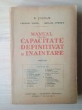 B. Jordan; Teodor Vicol; Mihail Straje - Manual pentru capacitate, definitivat și &icirc;naintare (ediția II-a)