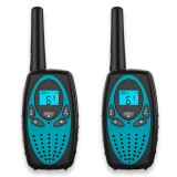 Cumpara ieftin Set 2 statii Walkie Talkie Copii si Adulti, VisionHub&reg;, cu Raza Lunga de Actiune, Vox, Blocare taste, Sunet clar, Statie radio camping, drumetii, excu