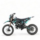 Motocicleta cross copii KXD 125cc DB 609 Pro, 4T, roti 17&amp;quot;/14&amp;quot;, pornir Cod Produs: MX_NEW 7074GBF
