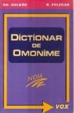 Dictionar de omonime