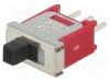 Comutator Glisant SPDT 1.5A 250VAC ON-ON THT, CANAL ELECTRONIC, 2 позиций