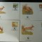 Botswana-Fauna-set complet FDC