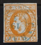 Romania 1869 - Carol l cu Favoriti,Lp.25