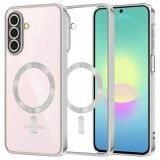 Cumpara ieftin Husa MagSafe pentru Samsung Galaxy A27 5G, Techsuit, Luxury Crystal, Argintie