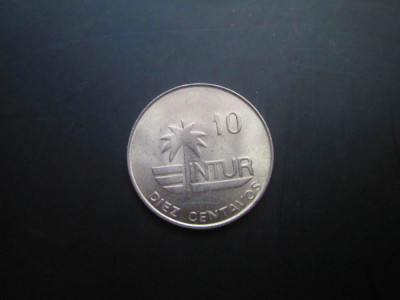 Cuba _ 10 cents _ 1981 _ INTUR foto