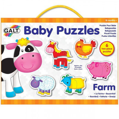 Baby Puzzle: Ferma (2 piese) foto