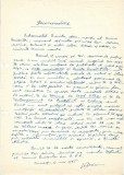 A3523N Dumitru Micu (Dumitru Chiș), act scris și semnat olograf, 1965