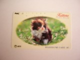 B11 58 - Carduri si cartele telefonice - Japonia - Pisici - piesa de colectie