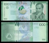 NICARAGUA █ bancnota █ 1000 Cordobas █ 2016 █ P-216 COMEMORATIV UNC necirculata