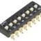 Comutator DIP-SWITCH 8 Secțiuni ON-OFF 24VDC