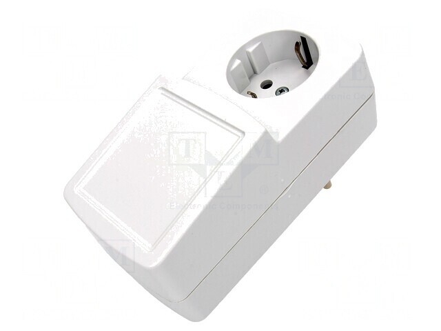 Carcasă Alimentator ABS Gri 64x129x57 mm