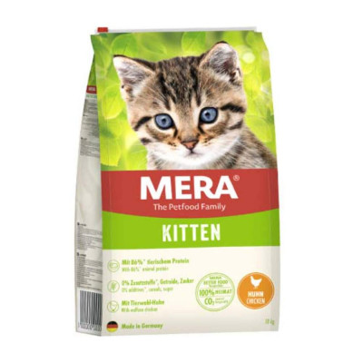 Hrana Uscata pentru Pisici Mera Cat Kitten cu Pui, 10 kg foto