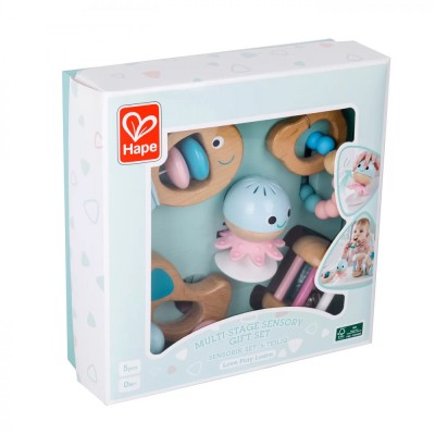 Hape Set 5 Jucarii Zornaitoare foto