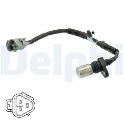 DELPHI SS11237 Senzor impulsuri, arbore cotit foto