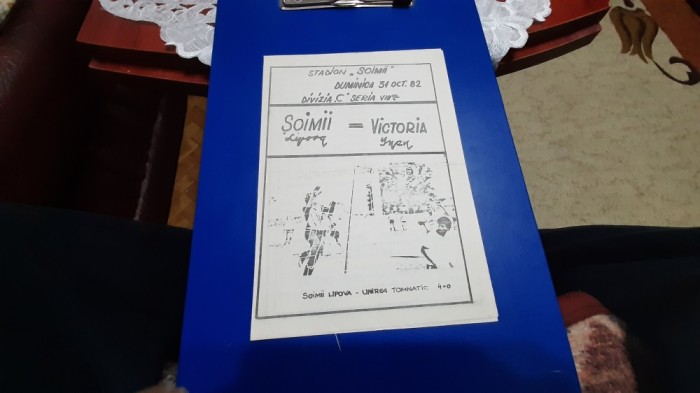 program Soimii Lipova - Victoria Ineu