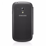 Capac Baterie + Rama Samsung Galaxy S3 Mini Albastru/Negru - Carcasa Spate Originala