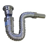 Cumpara ieftin Sifon flexibil profesional, cromat, 1&quot;1/2 - 40 mm