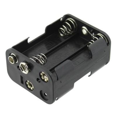 Suport pentru baterii R6, pentru 6 baterii, COMF, BH363-1B, T102895 foto