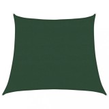 Cumpara ieftin Panza parasolar, verde inchis, 4/5x4 m, HDPE, 160 g/m&sup2;