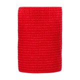 Bandaj copite Kerbl EquiLastic, rosu, 7.5 cm latime, autoadeziv, elastic, uz veterinar, animale mari, rezistent