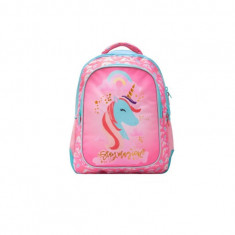 Ghiozdan 3 compartimente fete pentru scoala, Unicorn Stay Magical,32x18x43 cm