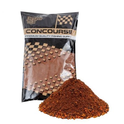 Nada Benzar Mix Concourse Method Groundbait and Pellet Chili Sausage 800g foto