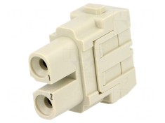 Conector HDC Mamă Han-Modular 2 PIN Terminal cu Șurub