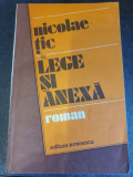 Nicolae Tic - Lege si anexa 1983, 388 pag, stare buna