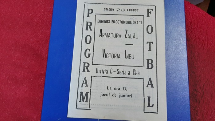 program Armatura Zalau - Victoria Ineu