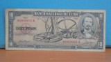 CUBA - 1958 - 10 PESOS - VF .