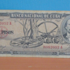 CUBA - 1958 - 10 PESOS - VF .