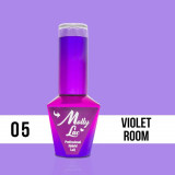 Cumpara ieftin MOLLY LAC UV/LED gel Glamour Women - Violet Room 05, 10ml