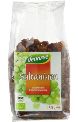 Stafide Bio 250 grame Dennree foto