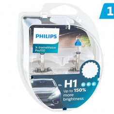 Becuri Philips H1 12v 55w X-tremevision Pro +150% PH-00565