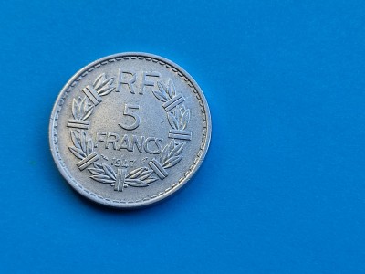 5 Francs 1947 Franta- foto