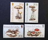 Ciuperci - Tristan da Cunha - Set Complet 4 Timbre MNH CP1_II