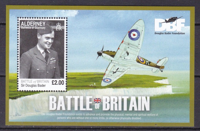 Alderney 2010 aviatie Mi bl.26 MNH