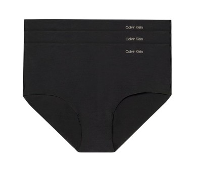 Set 3 chiloti pentru femei Calvin Klein Hipsters 000QD3559E, negru, M - OUTLET foto