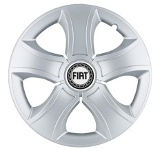 Set 4 Capace Roti Bis Gri R13, pentru Fiat foto