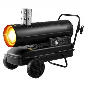 Generator de aer cald cu cos, Diesel, 20 kW, 320 mc/h, ardere indirecta, Rezervor 144 l, 920 x 500 x 700 mm