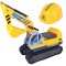 Set excavator si casca pentru copii, Lean 9270