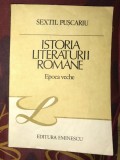 Sextil Puscariu - Istoria literaturii romane, epoca veche